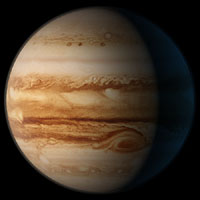 Ici une image de Jupiter
