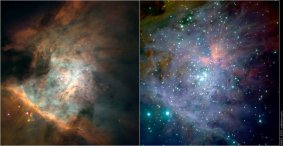 La nébuleuse M42. Cliquez pour agrandir