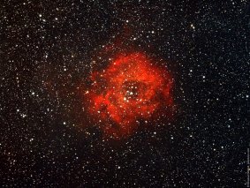 La nébuleuse de Rosette. Cliquez pour agrandir